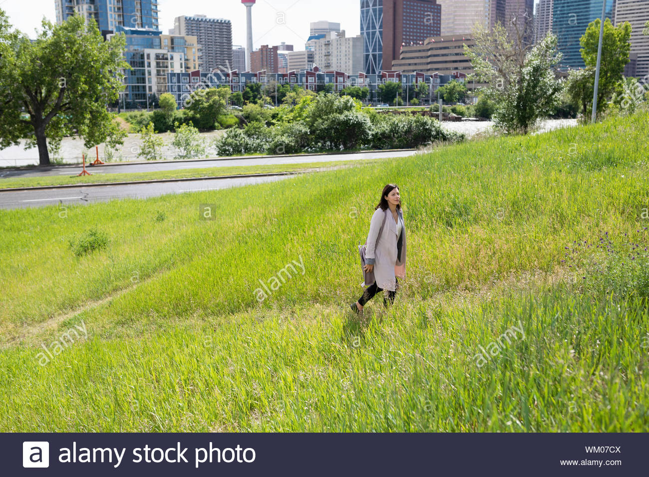 Person hill walking hi-res stock photography and images - Alamy