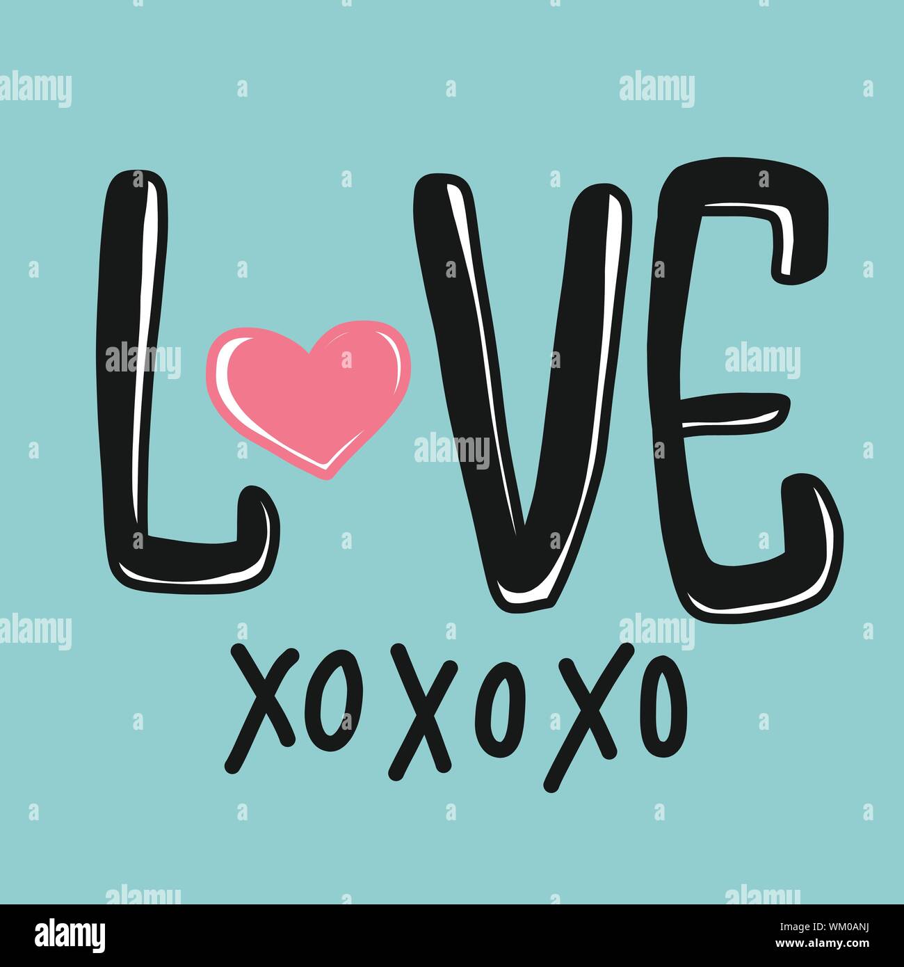 Kiss x Stock Vector Images - Alamy