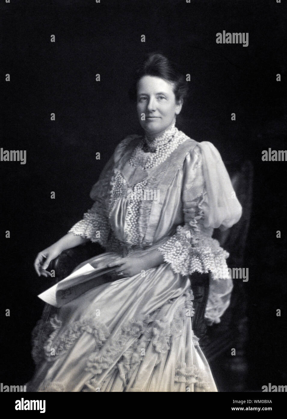 Edith Roosevelt (1861-1948), First Lady of the United States 1901-1909 ...