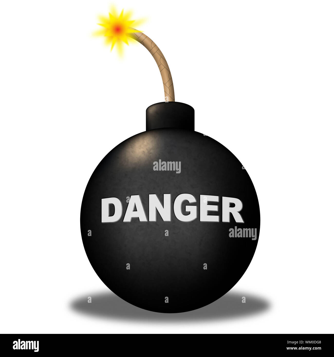 Caution explosive Cut Out Stock Images & Pictures - Alamy