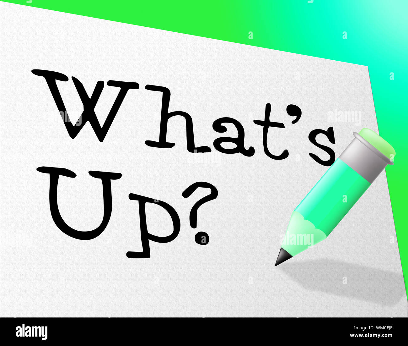 What does up to mean. What&#039;s up?.