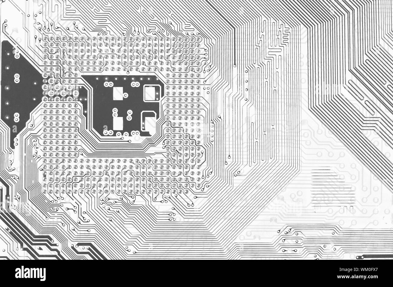 Mainboard processor Black and White Stock Photos & Images - Alamy
