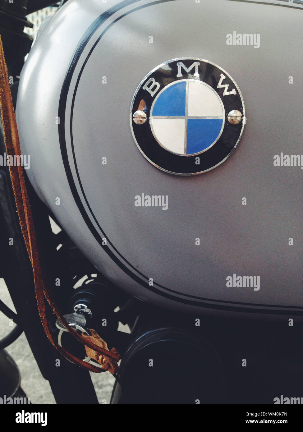 Bmw motorbike logo hi-res stock photography and images - Alamy