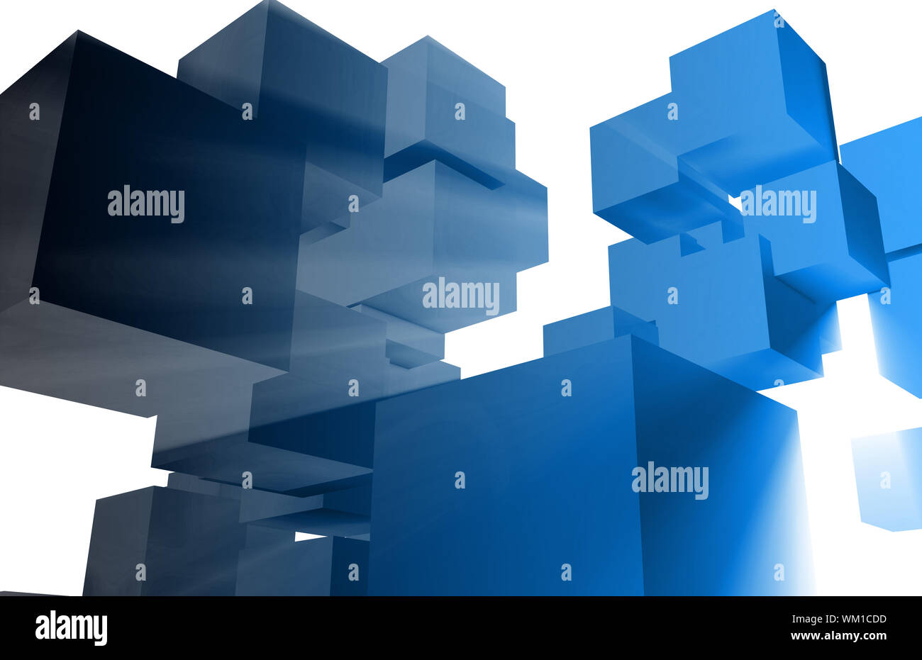 3D Business Background as Leadership Concept Abstract Stock Photo - Alamy
