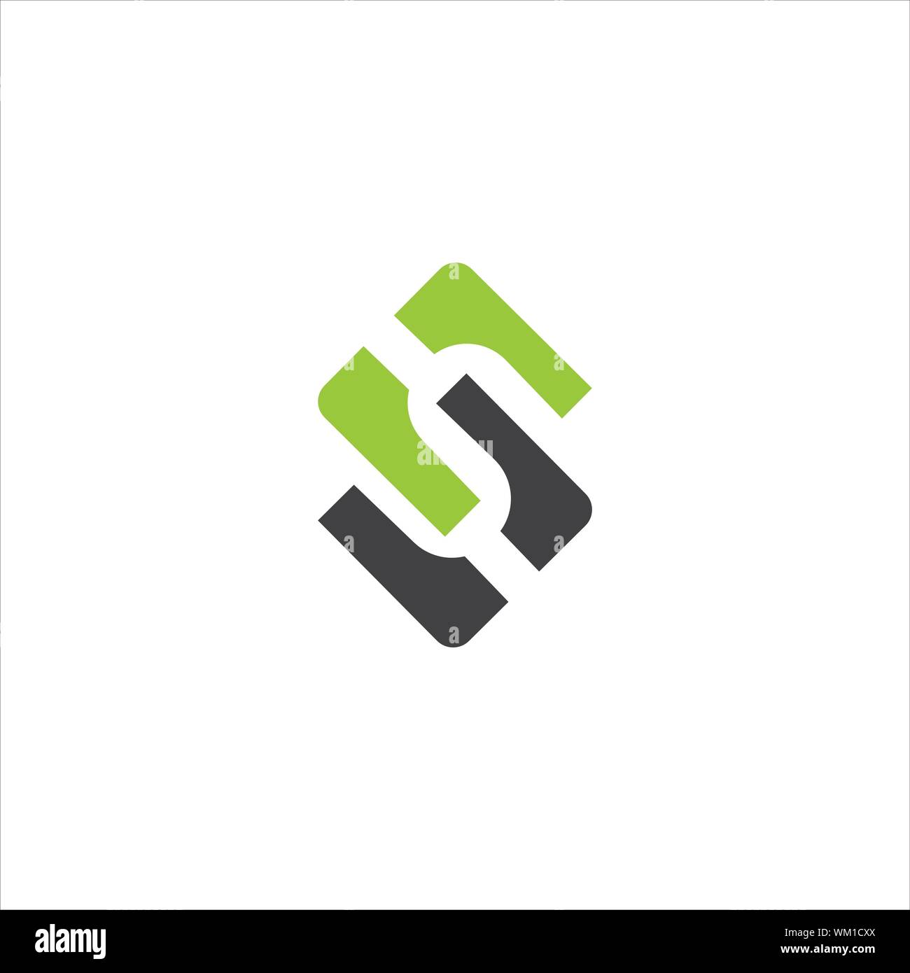 CS and SC creative initial based letter icon logo vector designs Stock ...