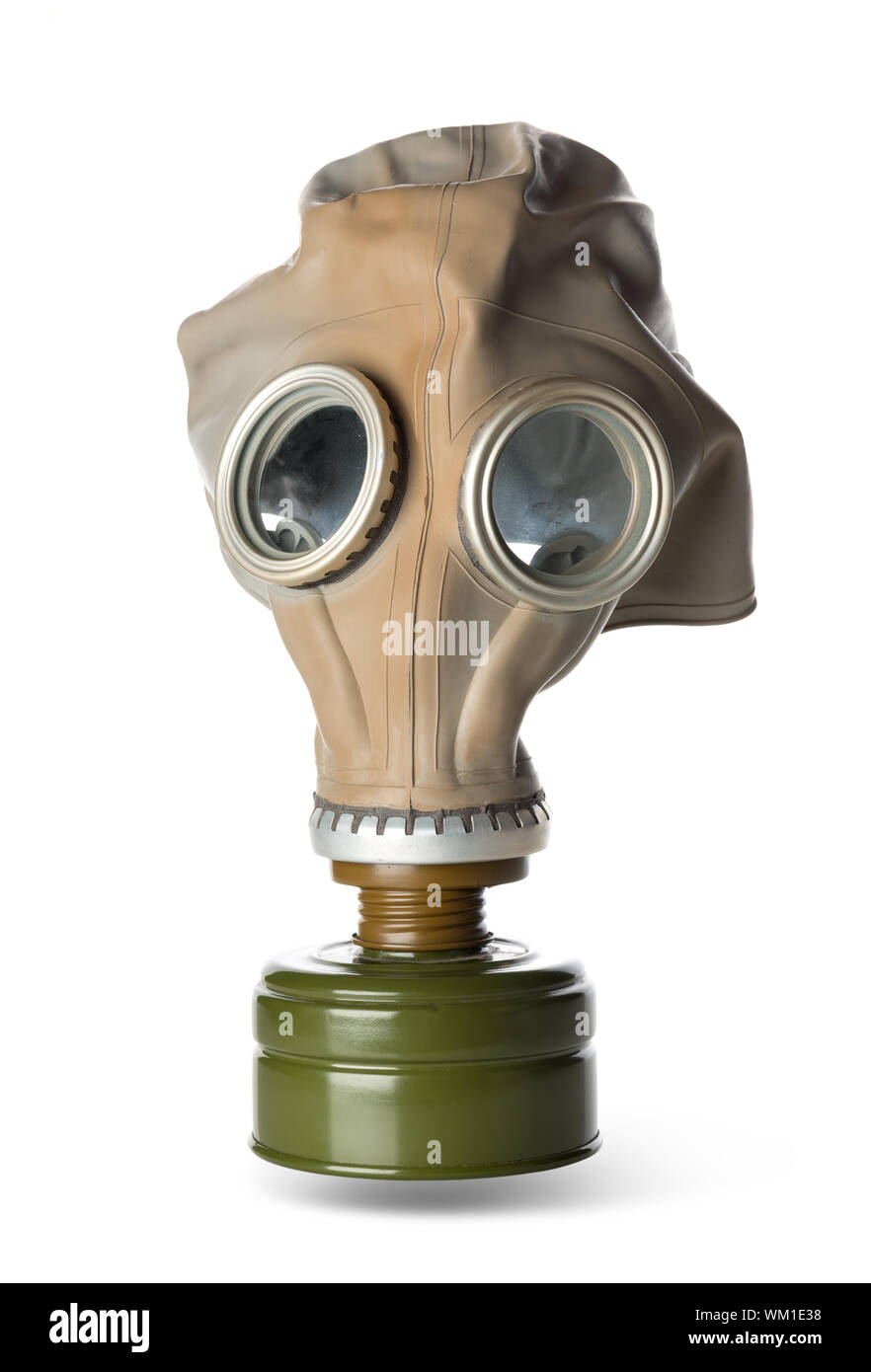 World war gas mask warning hi-res stock photography and images - Alamy