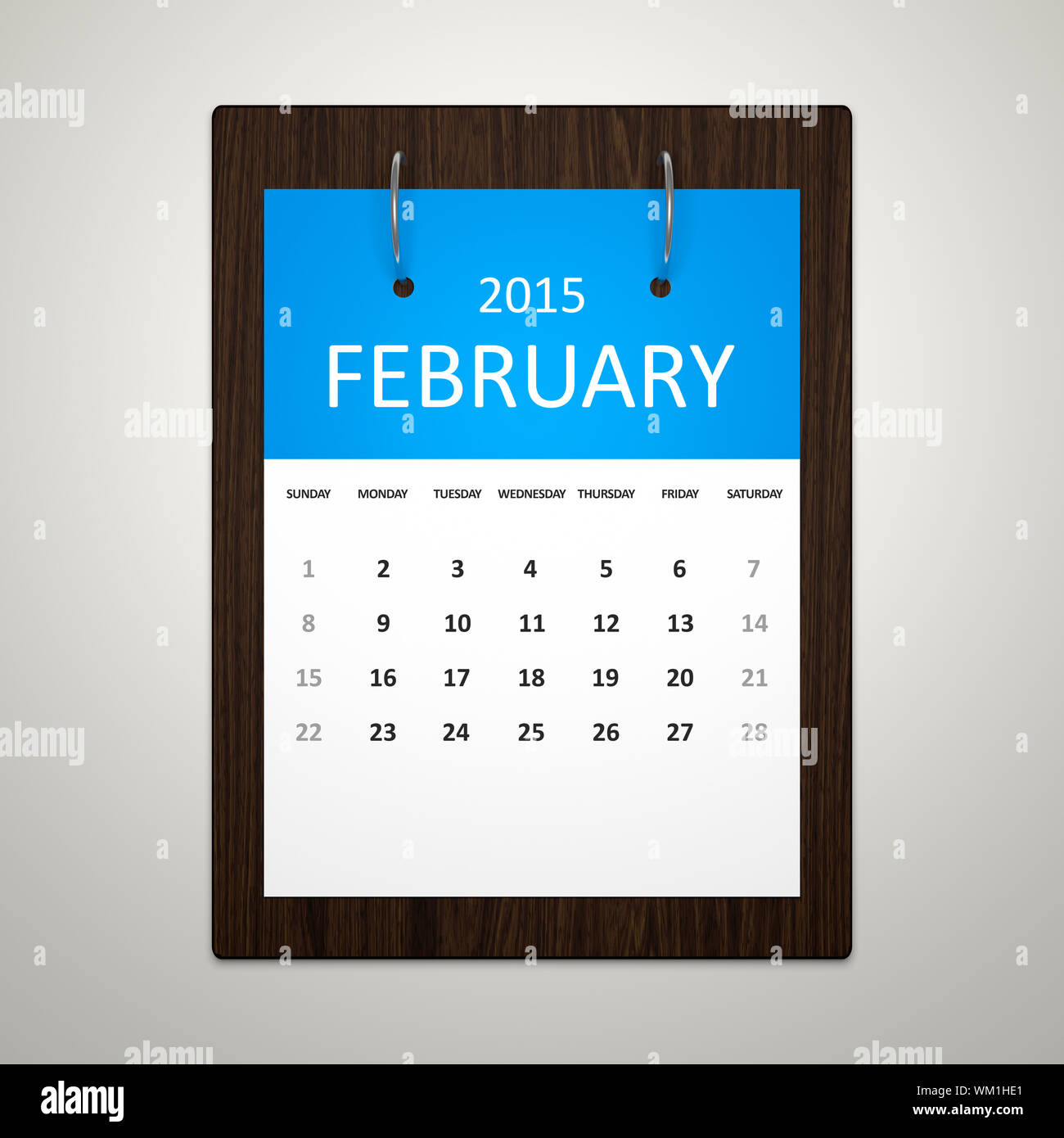 February 15 Calendar Hi Res Stock Photography And Images Alamy