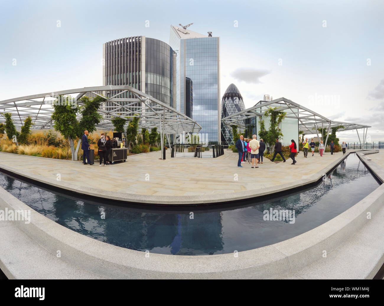 Rooftop Garden,Fen Court Garden,Fenchurch Street,London,England Stock Photo Alamy