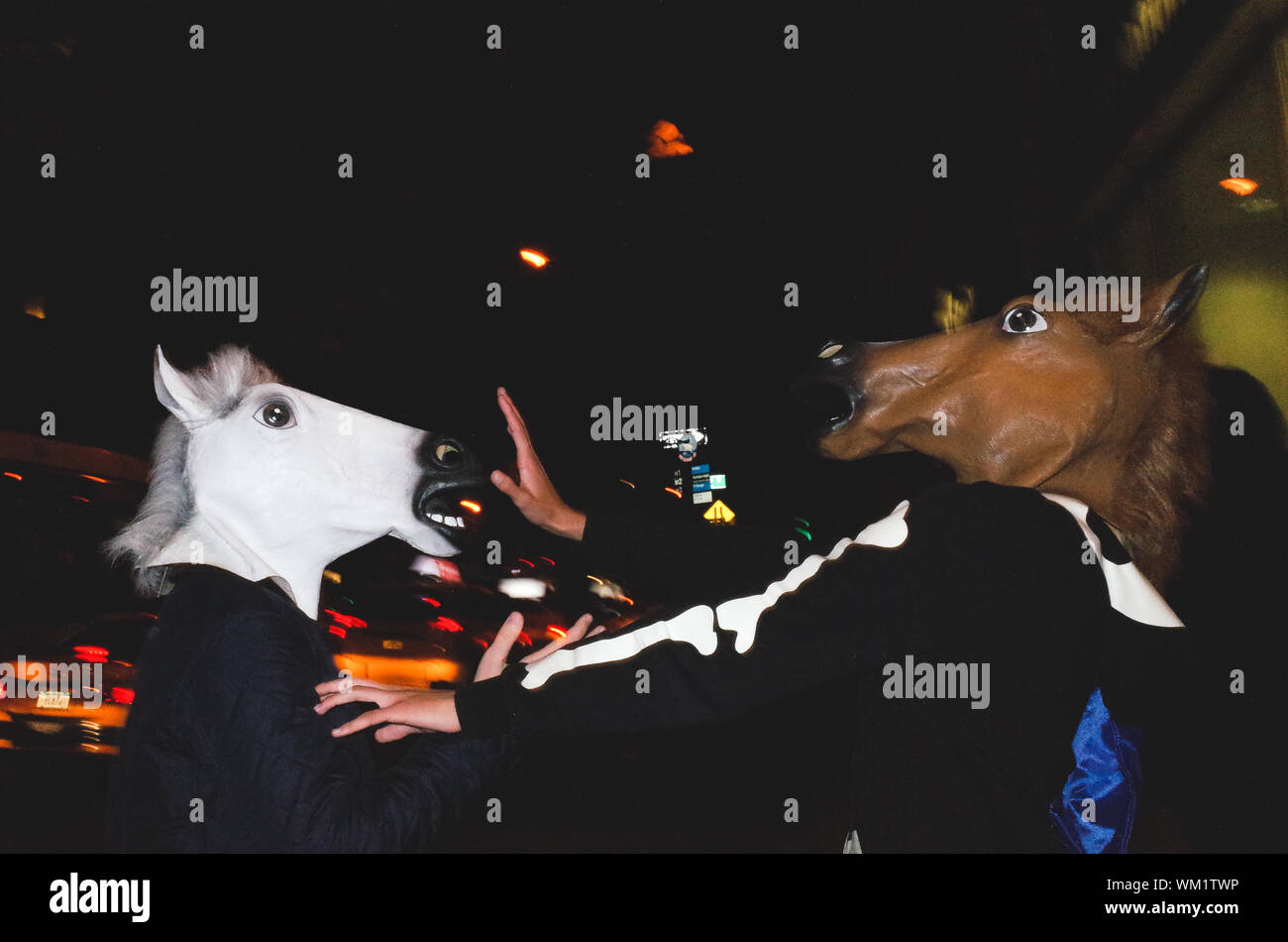 Horse Costume Two People High Resolution Stock Photography and Images