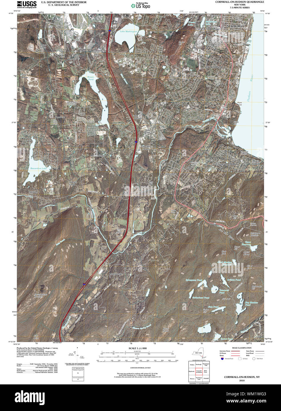 New York NY CornwallonHudson 20100413 TM Restoration Stock Photo Alamy