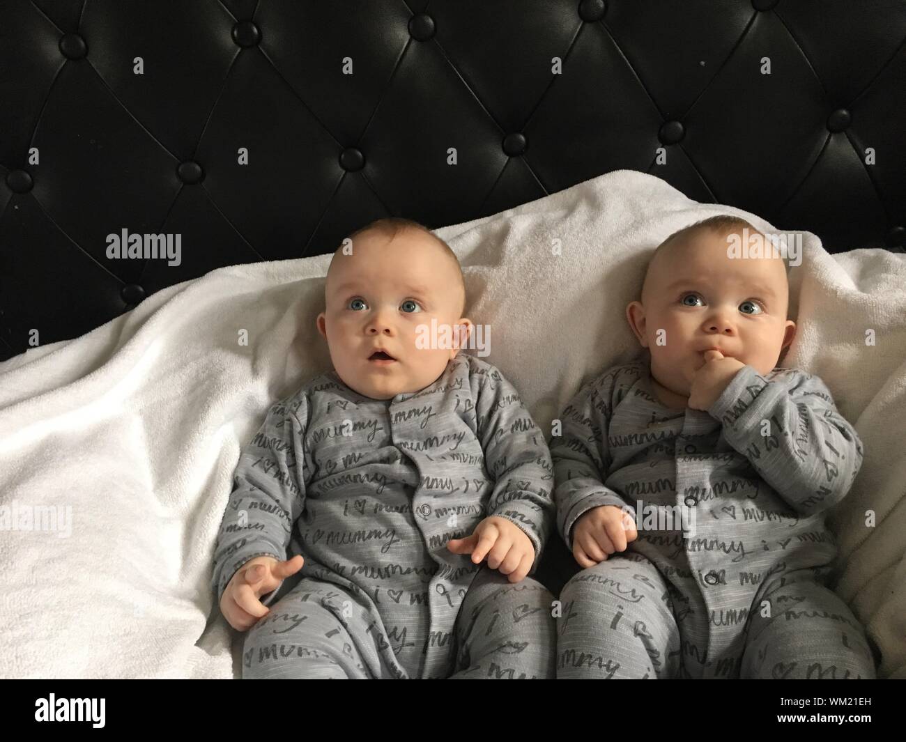 cute baby boy twins