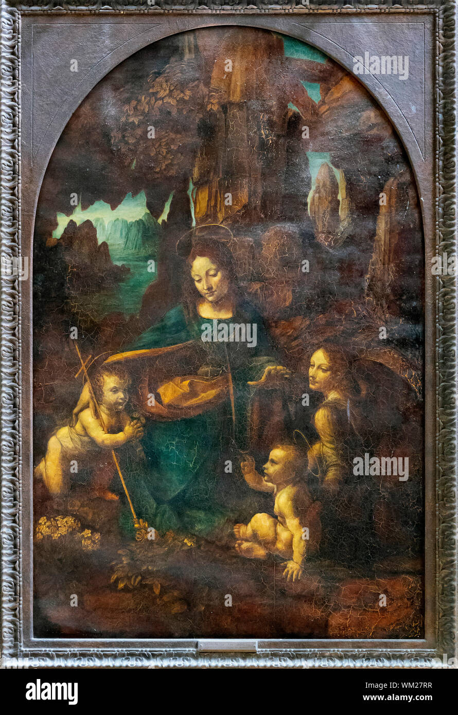 Copy of The Virgin of the Rocks by Leonardo da Vinci, Exeter Cathedral