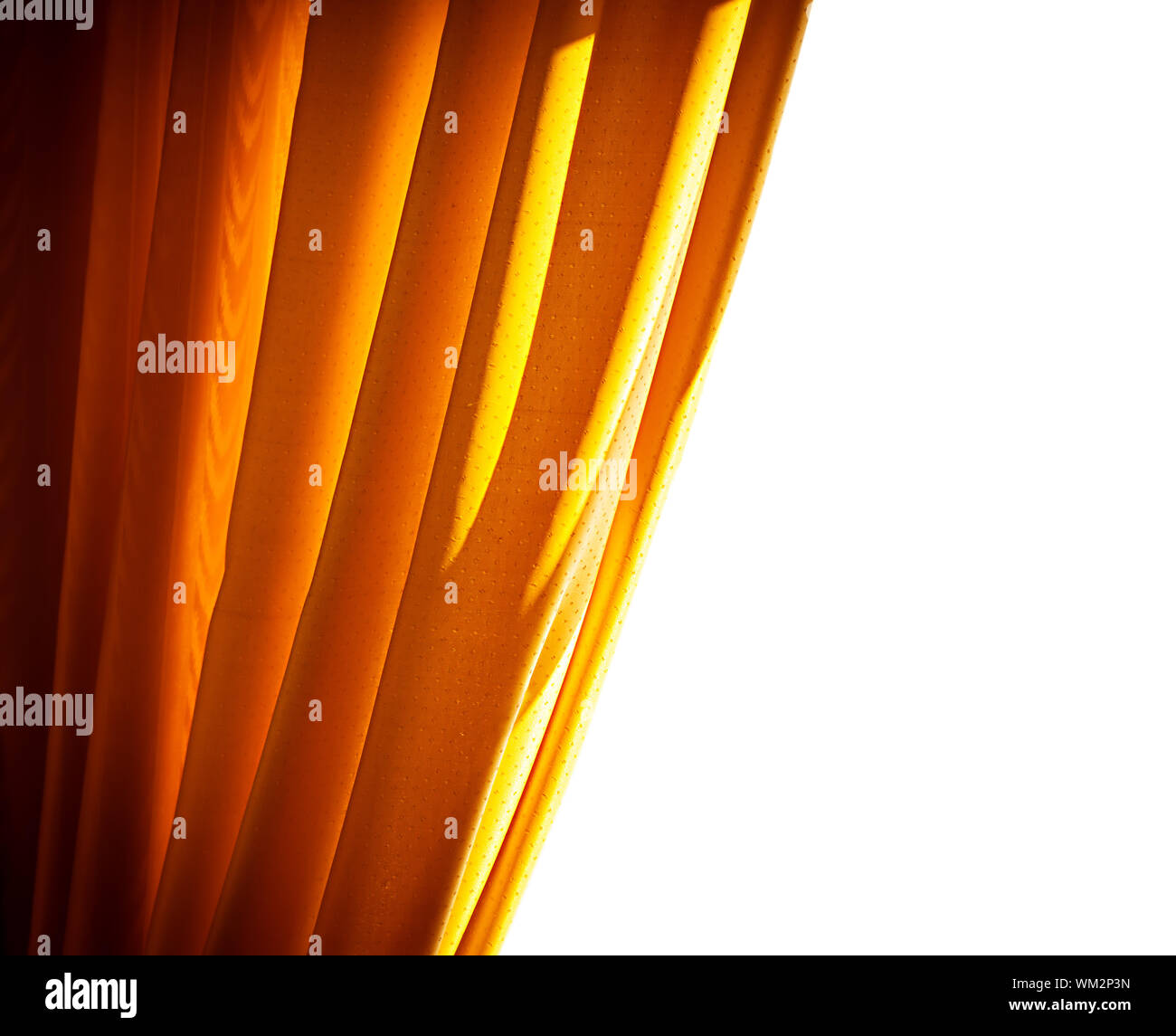 Luxury golden curtain Stock Photo - Alamy