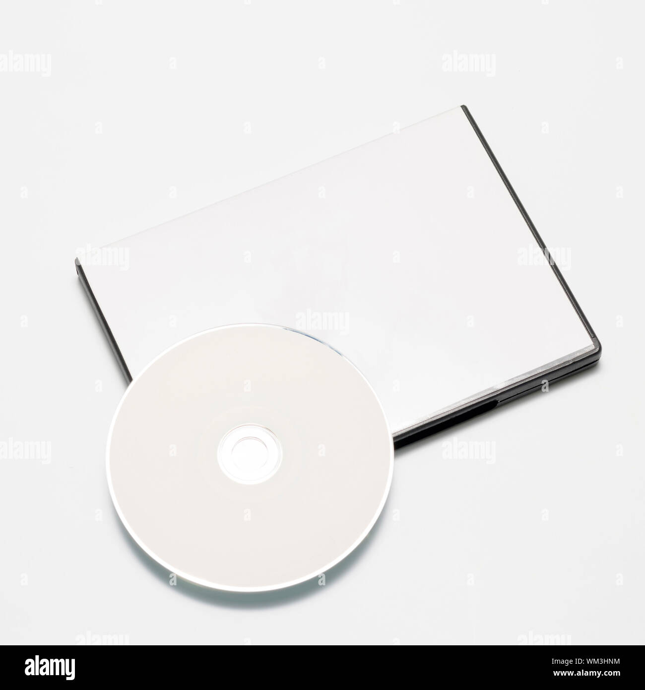 dvd case on a white background Stock Photo - Alamy