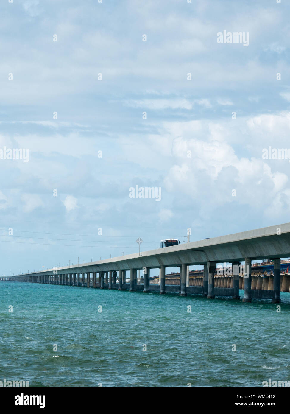 View of Seven Miles Bridge to Key West, Florida, USA Stock Photo Alamy