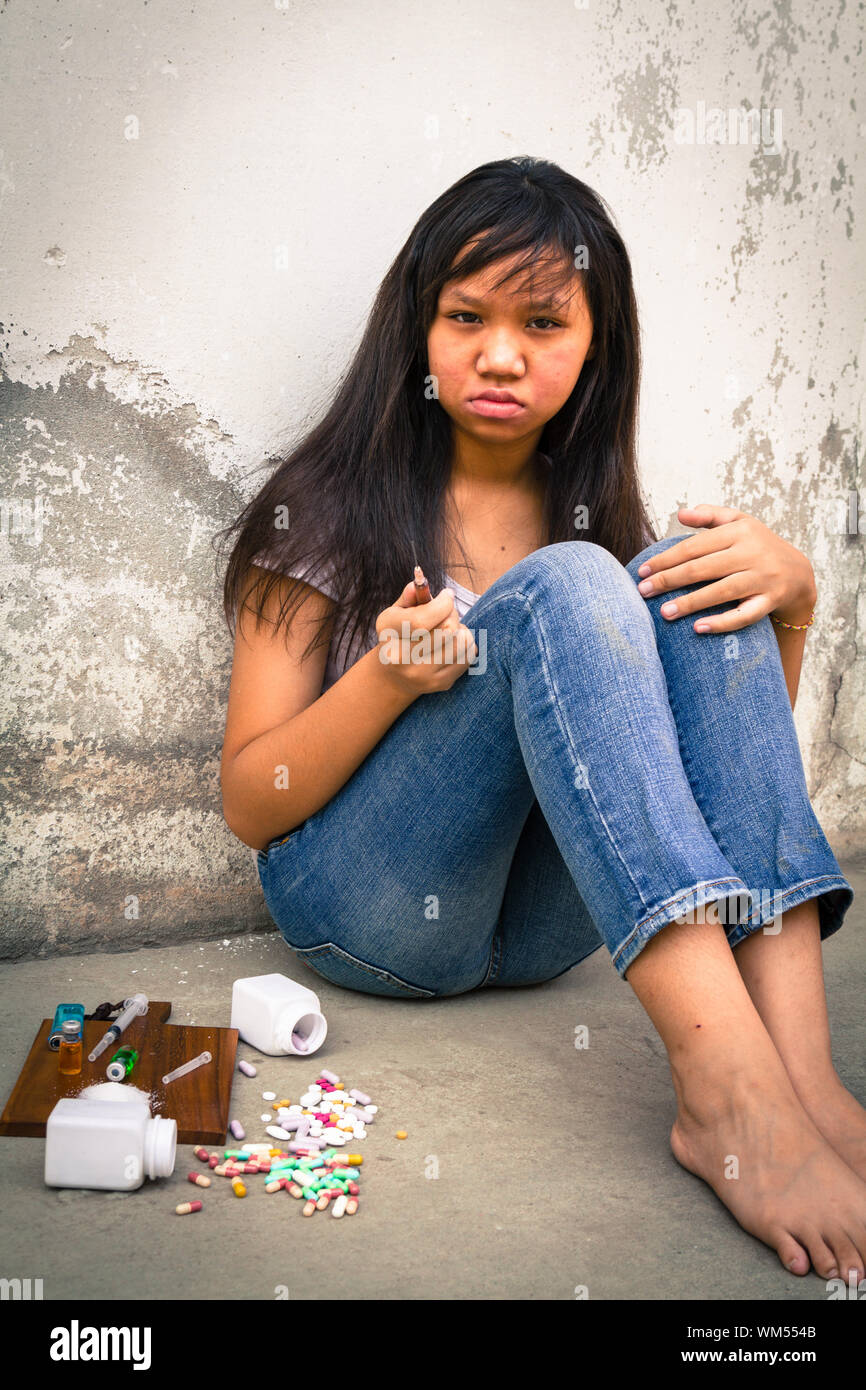Sad Teenage Girl