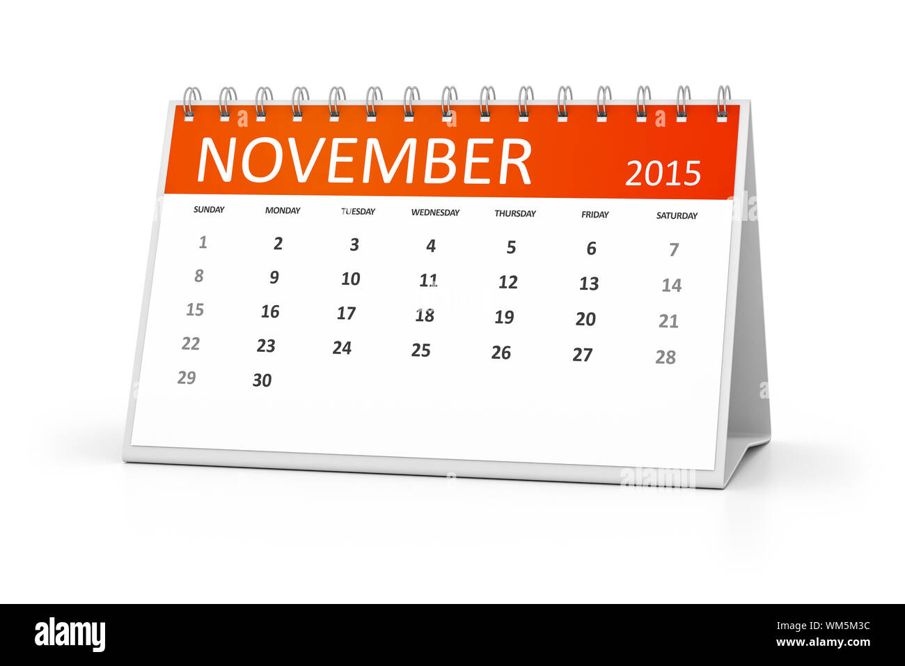 November 15 Calendar Hi Res Stock Photography And Images Alamy