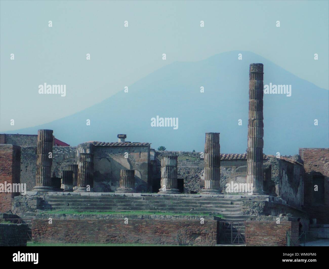 The Ancient Ruins of Pompeii Stock Photo