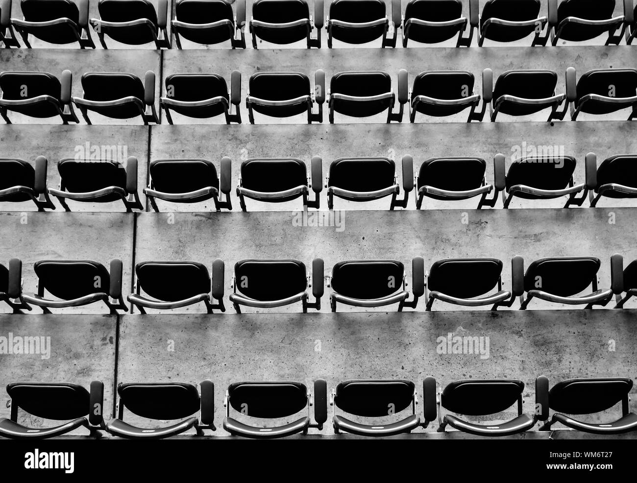 Empty stadium seats full frame hires stock photography and images Alamy