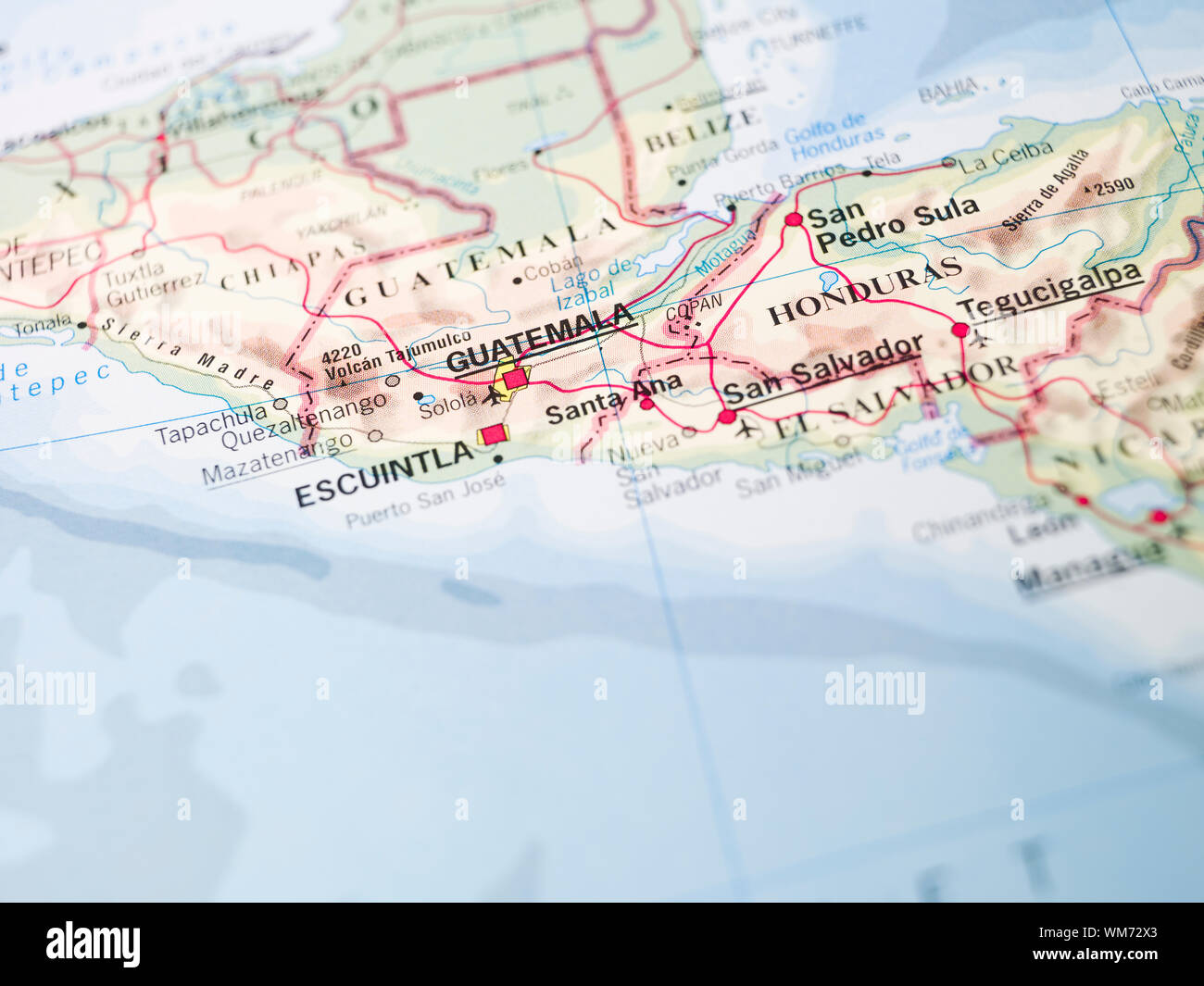 Map of the north of South America - Map Of The North Of South America WM72X3
