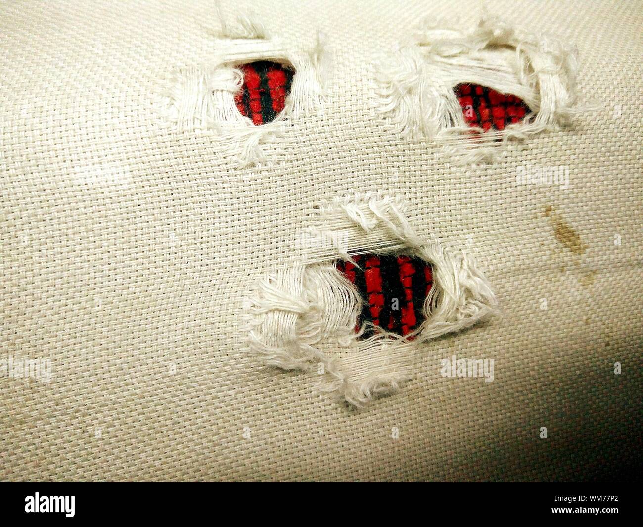 Torn textile fabric hires stock photography and images Alamy