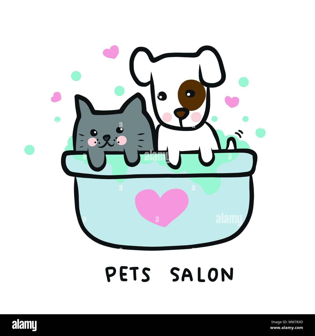 Cute puppie Stock Vector Images Alamy