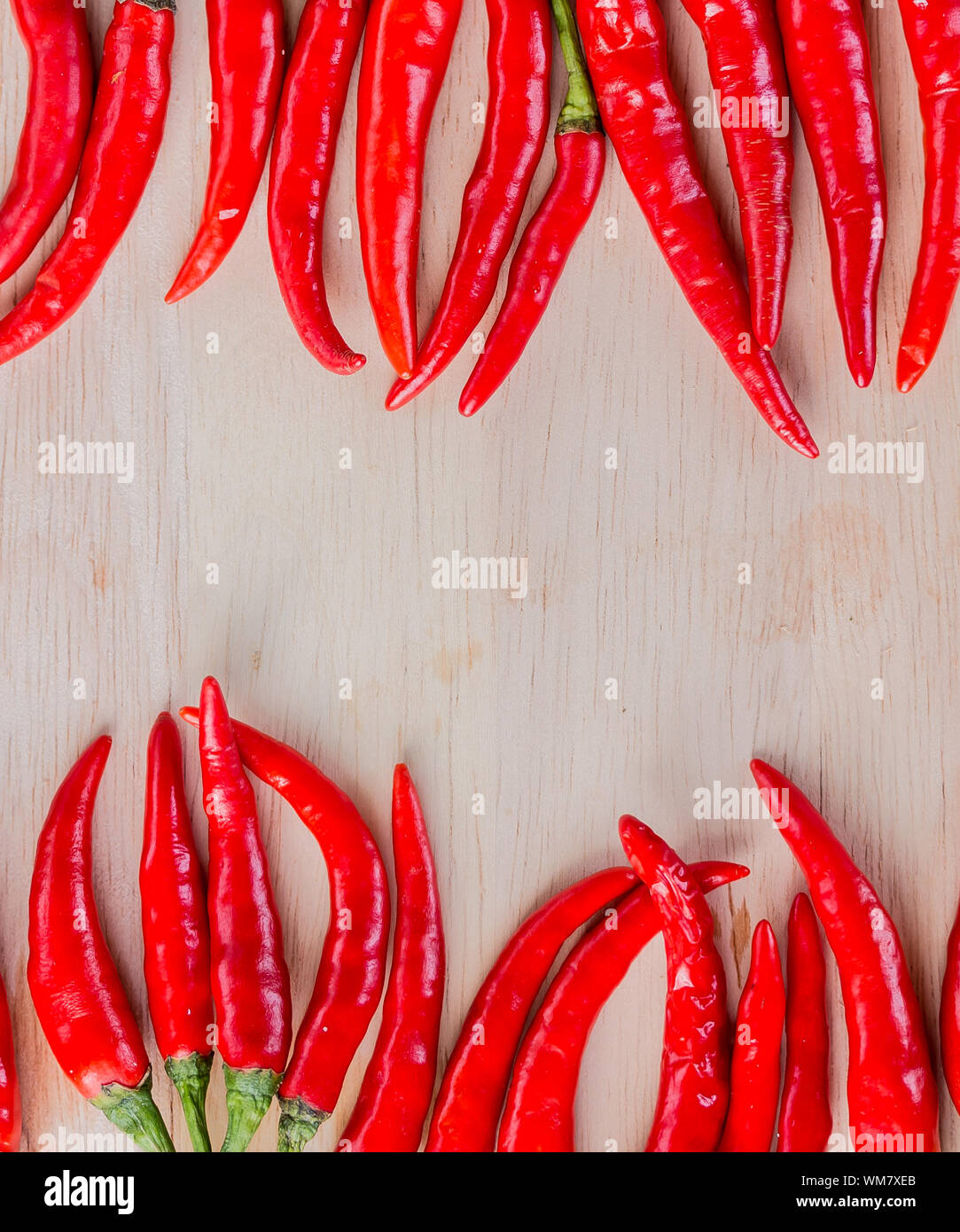 Chillies with copyspace hi-res stock photography and images - Alamy