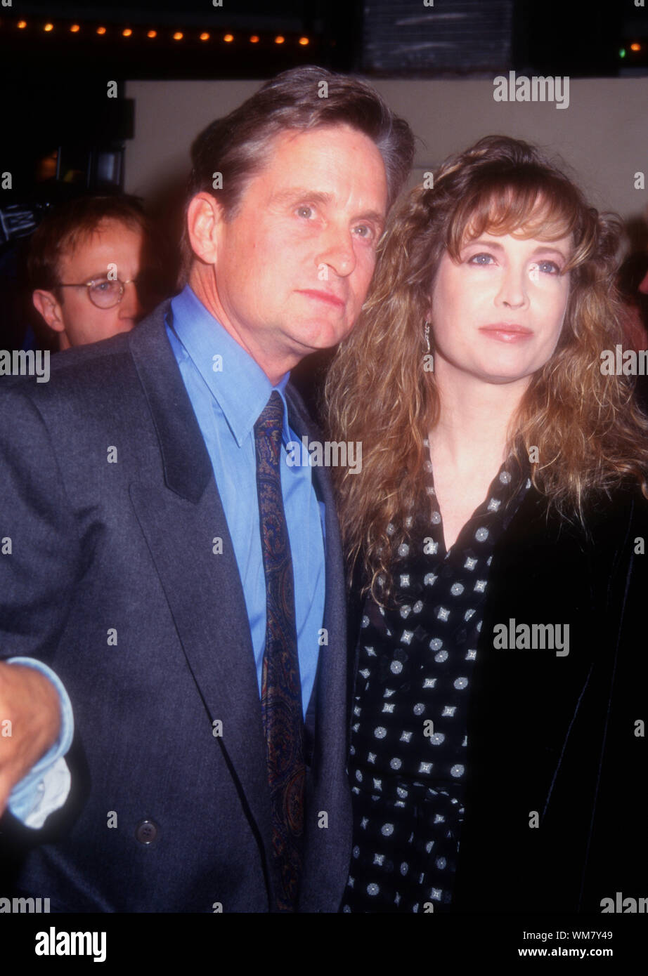 Westwood, California, USA 28th November 1994 Actor Michael Douglas and ...