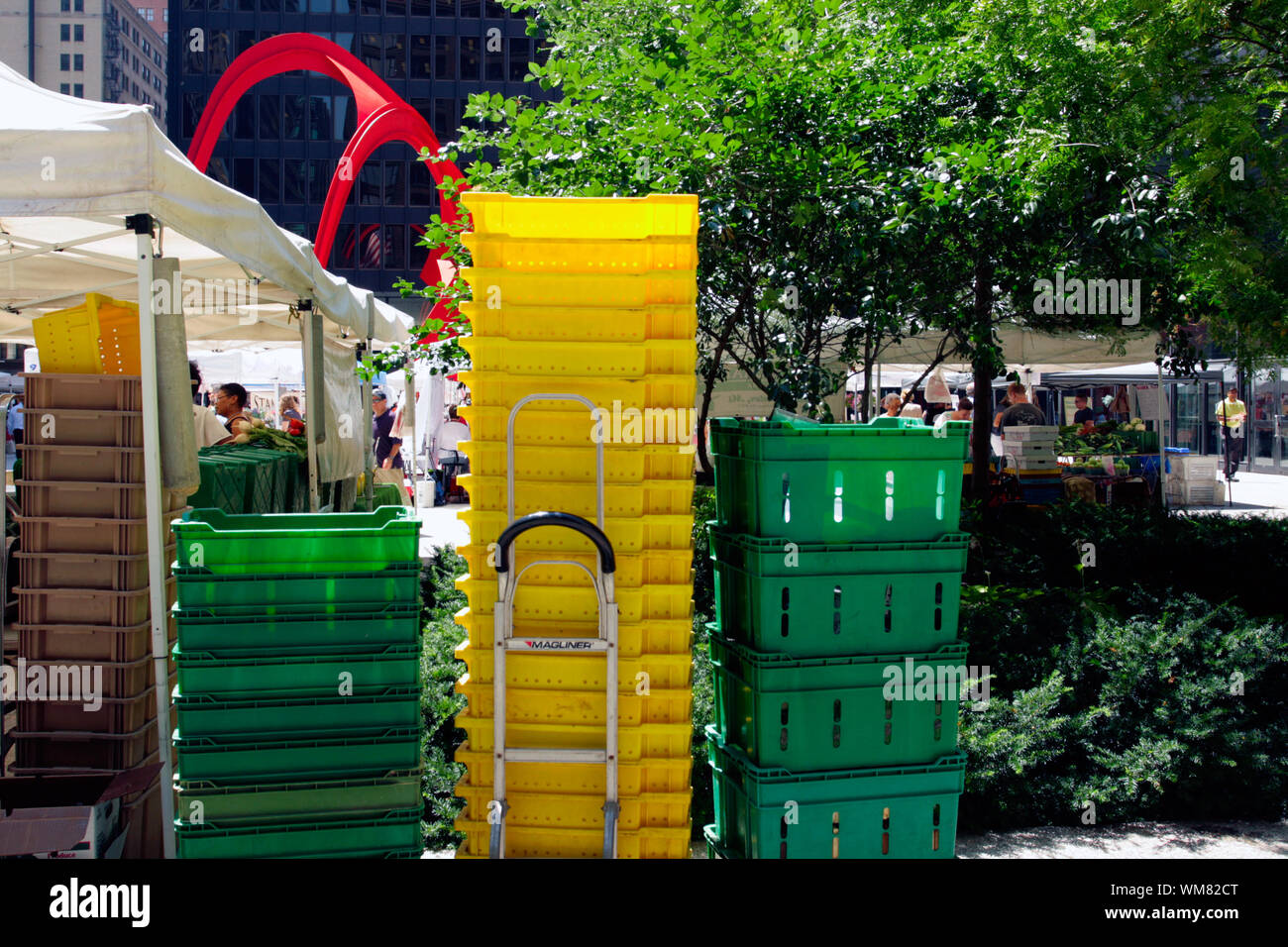 Plastic Crates High Resolution Stock Photography and Images - Alamy