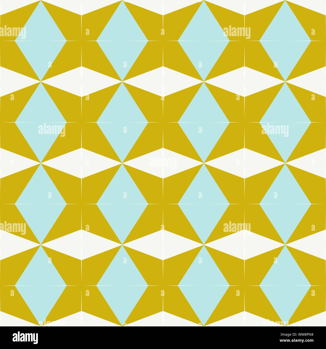 seamless repeating pattern abstract with golden rod, powder blue and ...