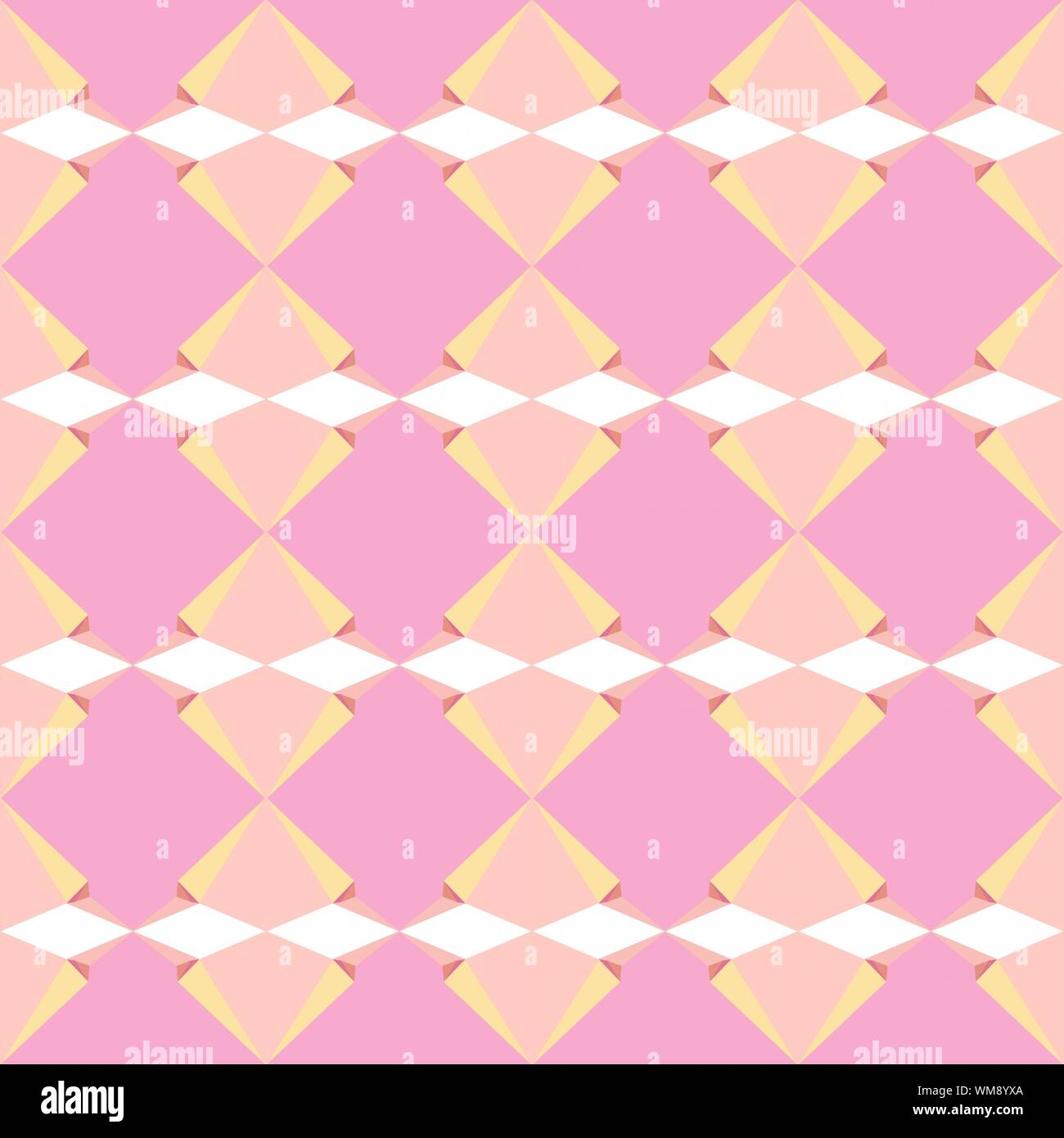 Seamless Repeatable Pattern Background With Light Pink Navajo