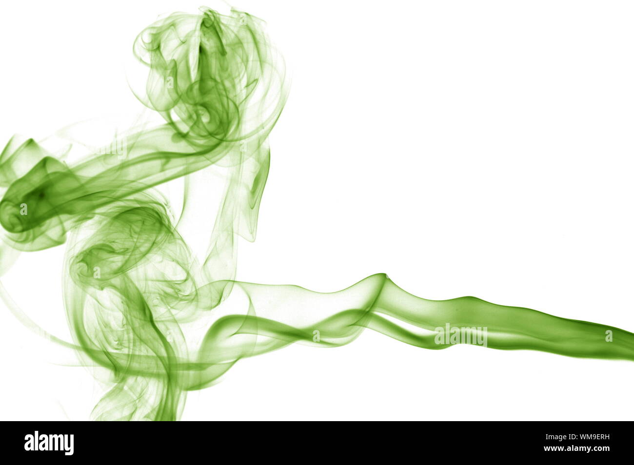 abstract smoke isolated on a white background Stock Photo - Alamy