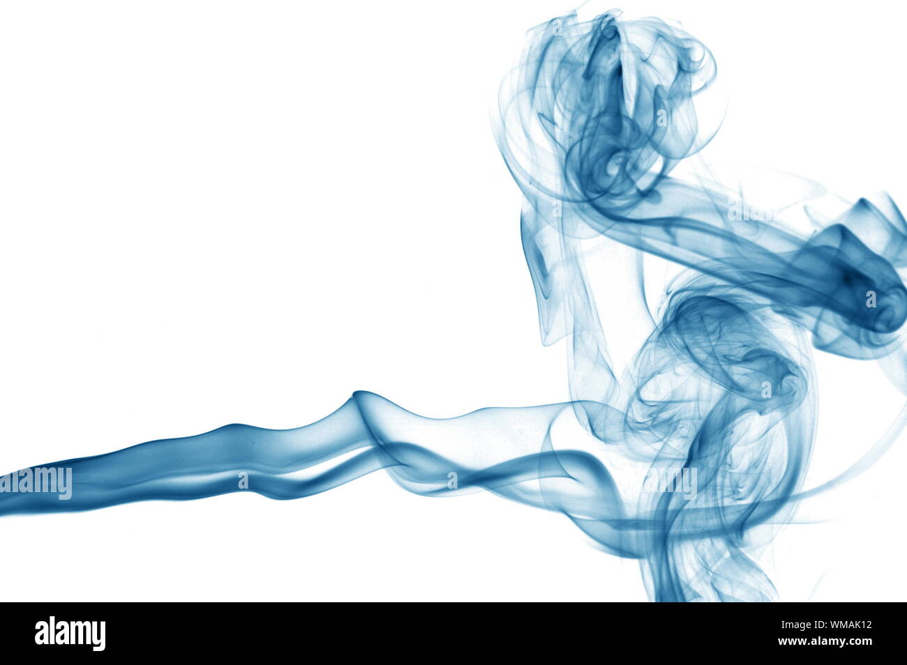 abstract smoke isolated on a white background Stock Photo - Alamy