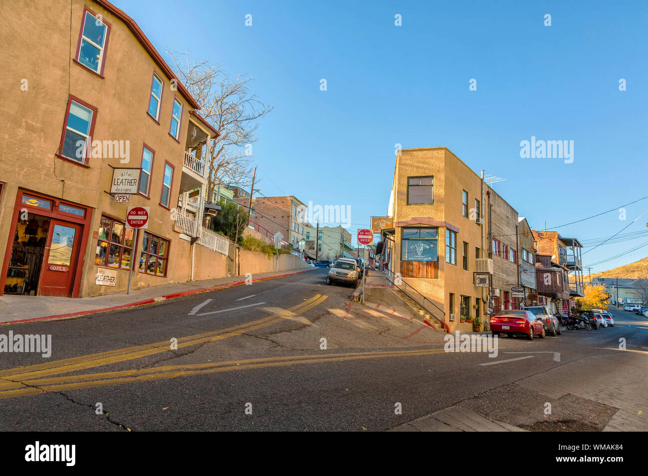 Jerome Az Usa November 29 Street Scene From Jerome Ghost Town In Arizona Once Nearly Abandoned Jerome Is Now A Thriving Tourist Destination No Stock Photo Alamy