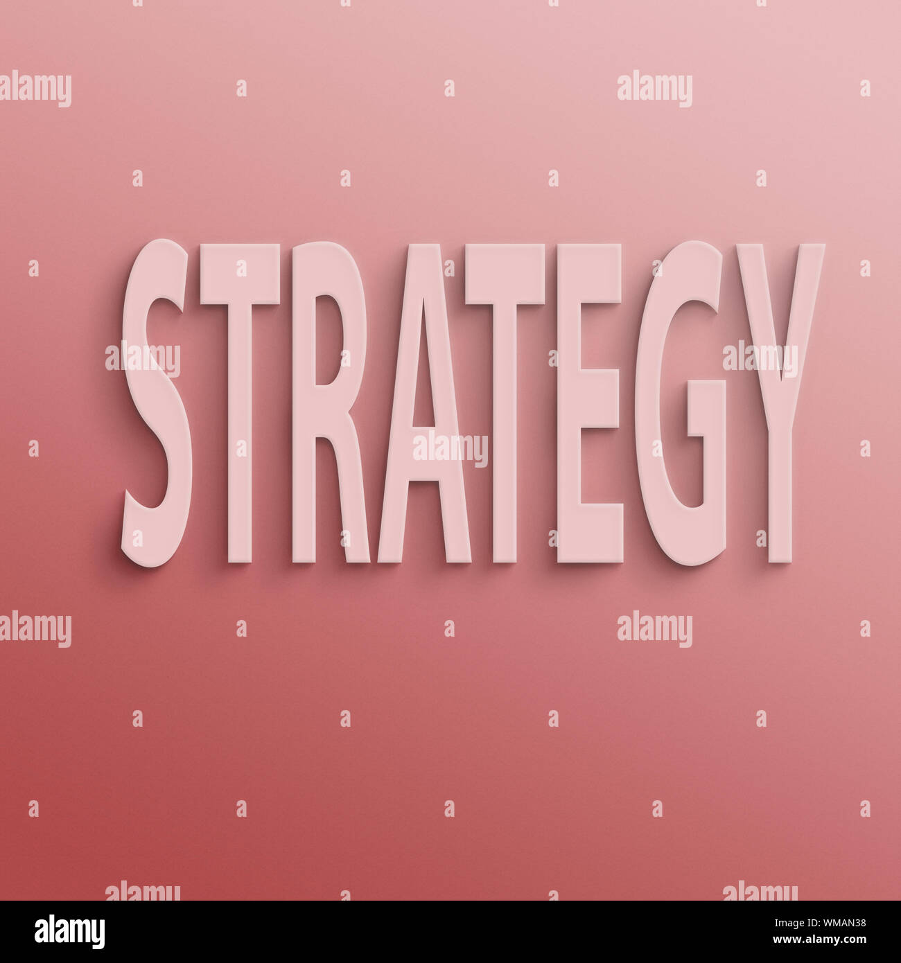 text on the wall or paper, strategy Stock Photo Alamy