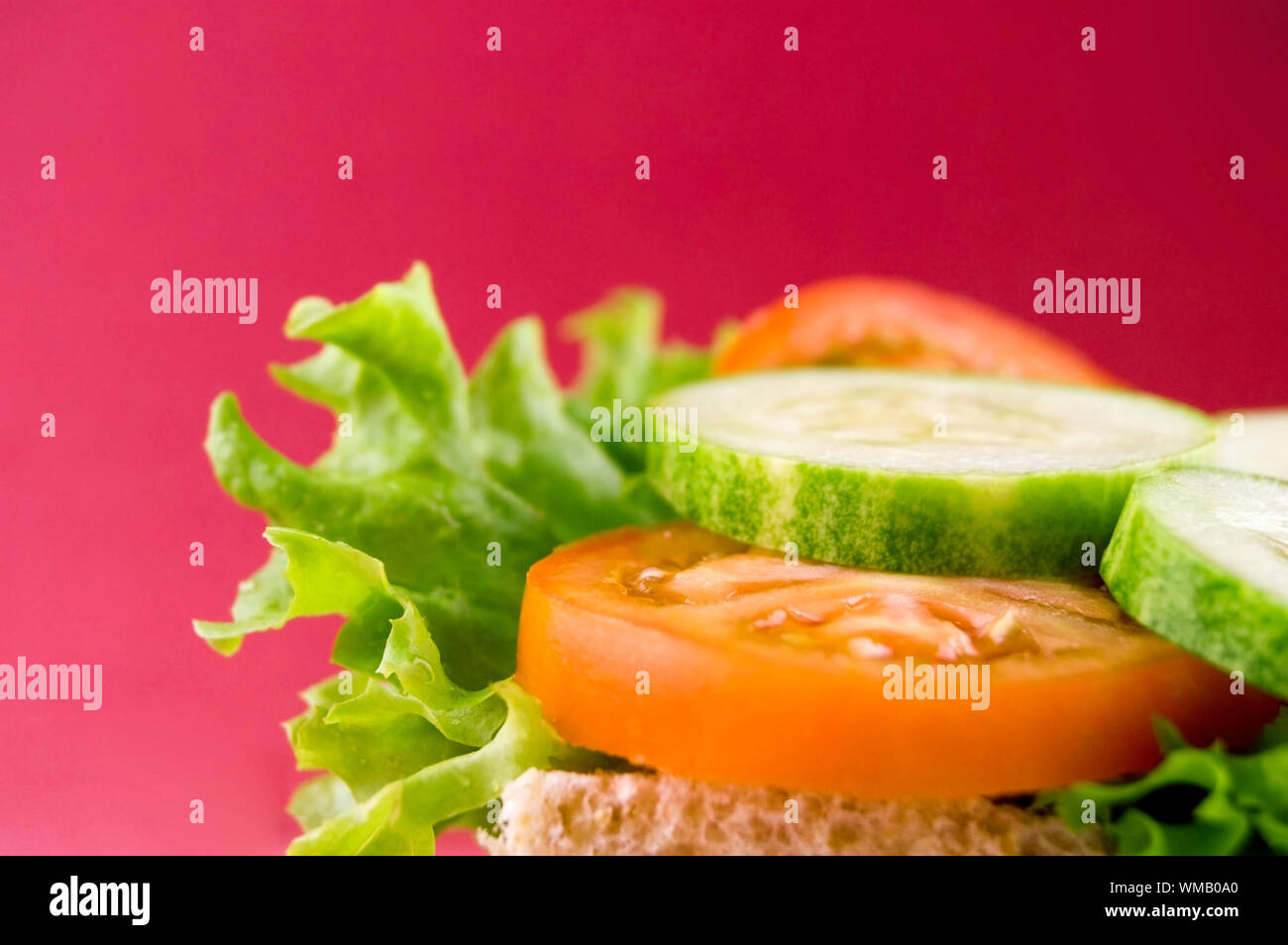 healthy vegetarian sandwich Stock Photo - Alamy