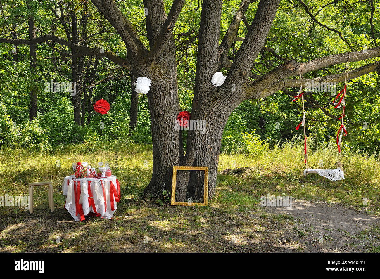 Wedding tree hi-res stock photography and images - Alamy