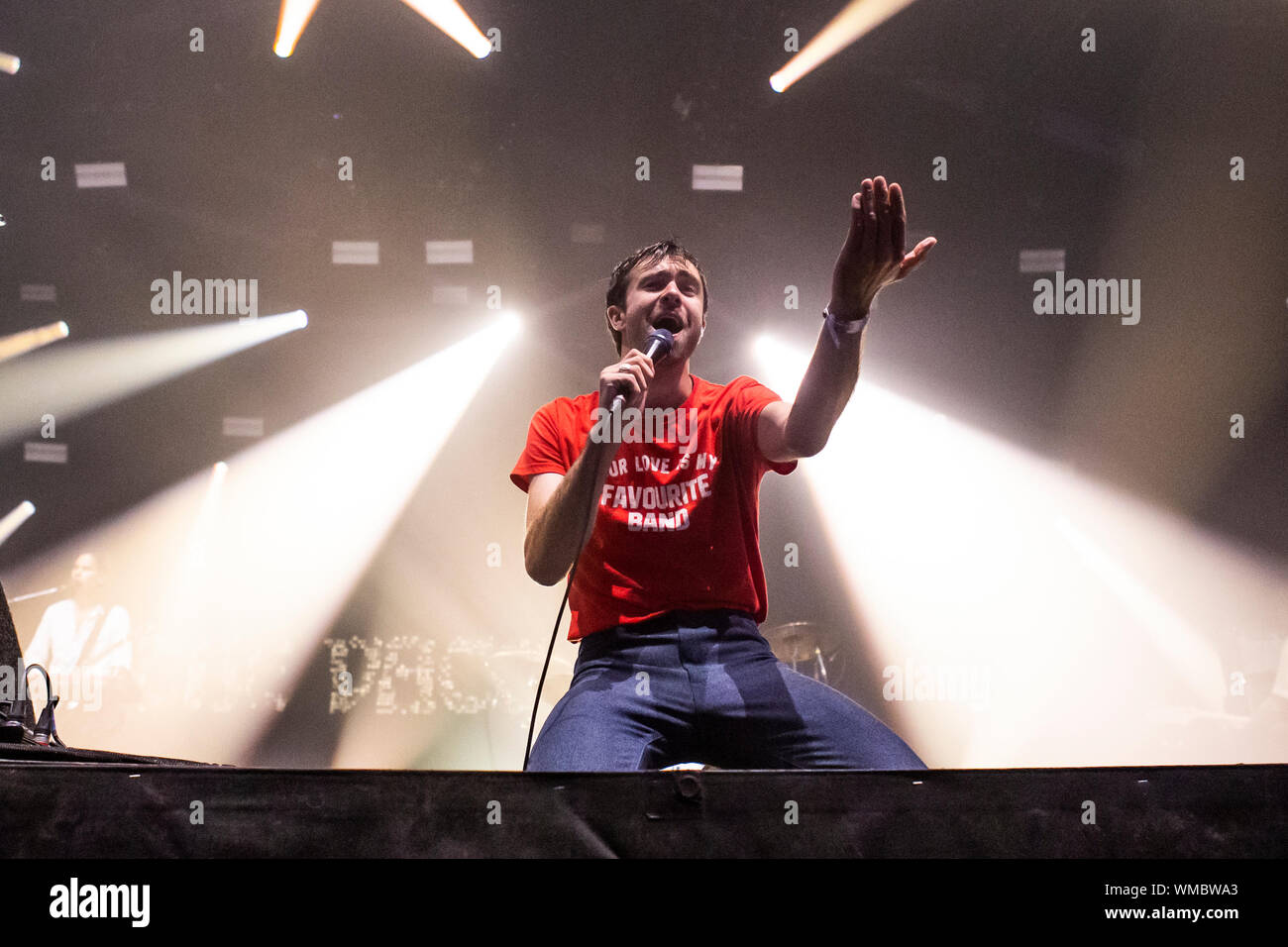 Biddinghuizen, Netherlands 17th august 2019  The Vaccines performs live at Lowlands Festival 2019 © Roberto Finizio/ Alamy Stock Photo