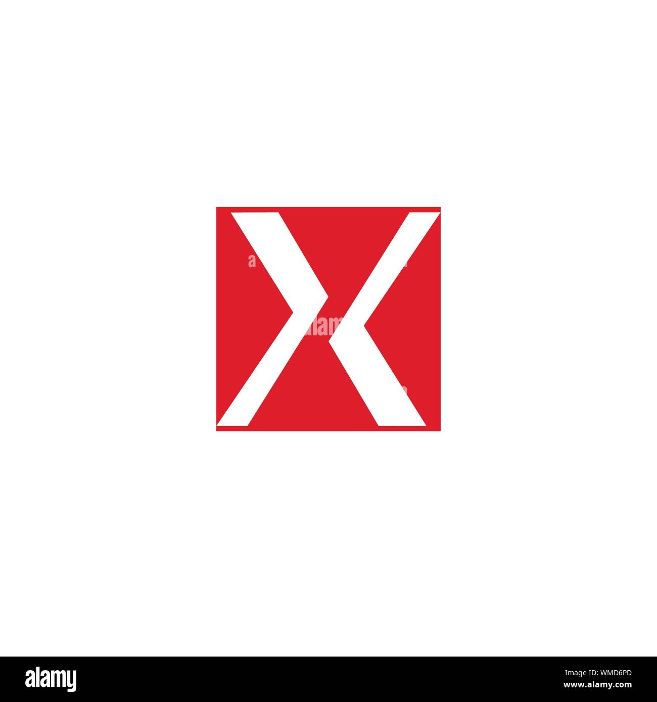 X Letter Logo Template vector icon design Stock Vector Image & Art - Alamy
