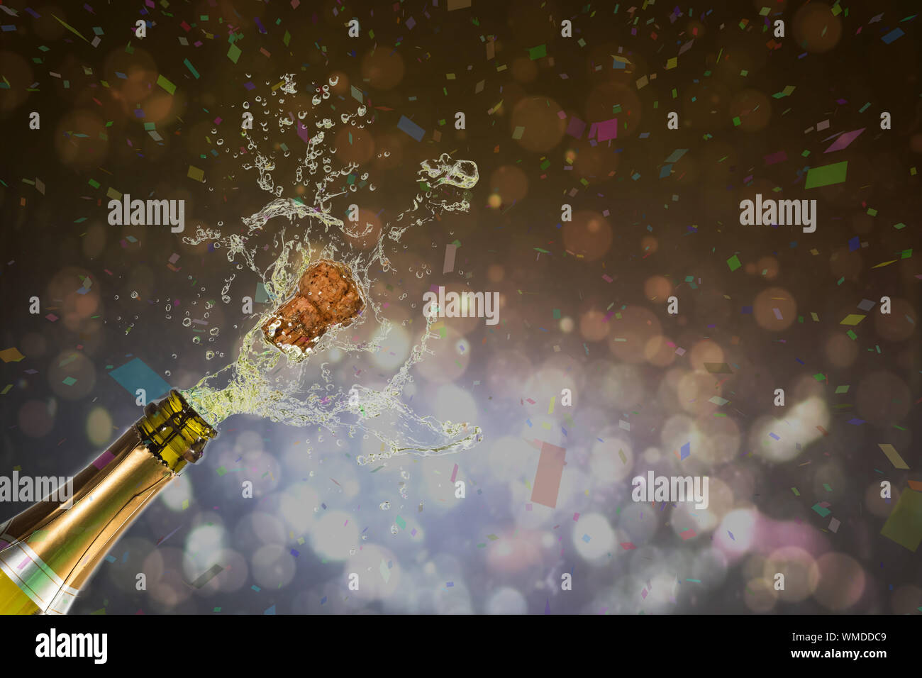 Champagne popping hi-res stock photography and images - Alamy