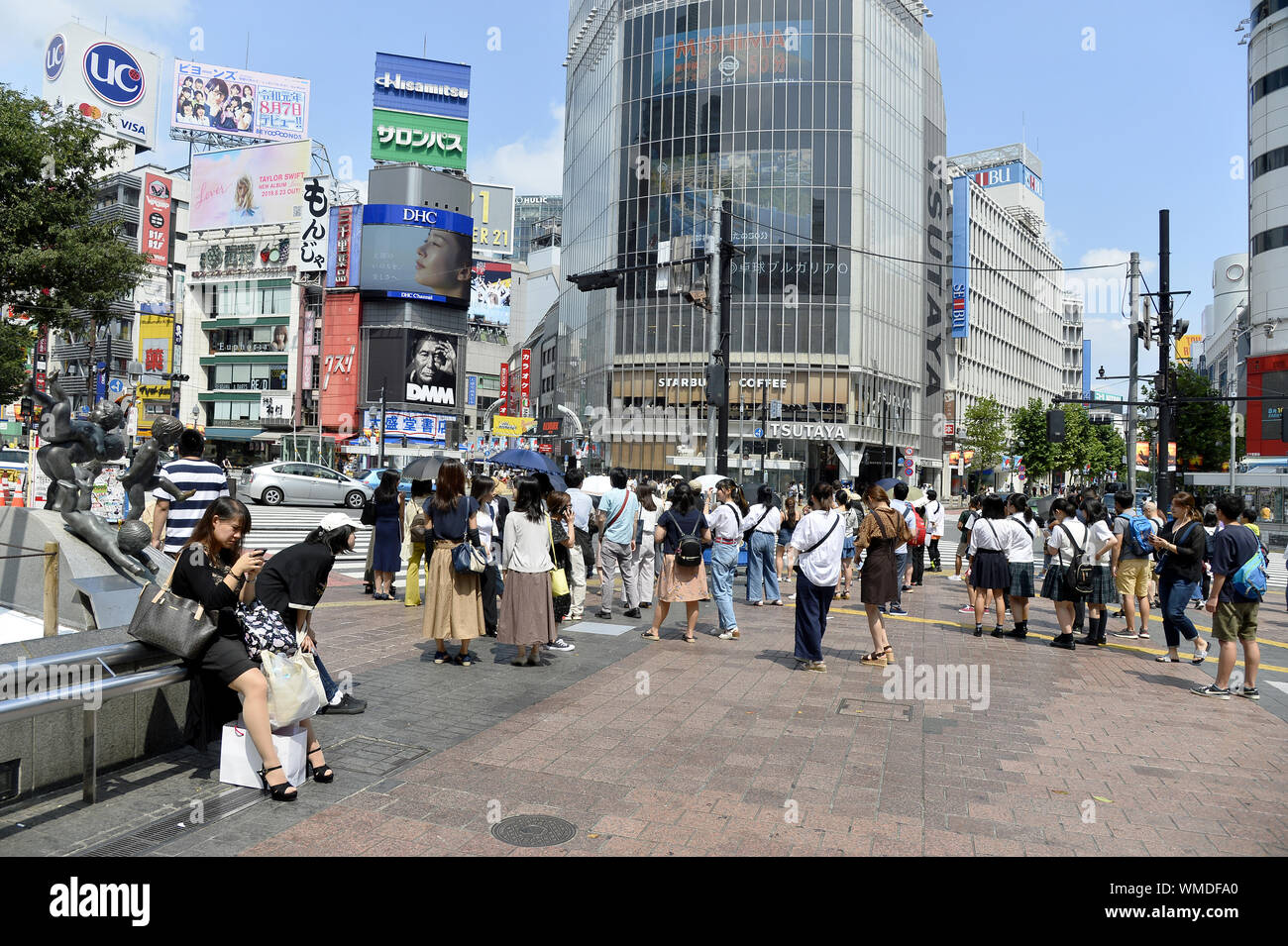 Tokyo Street Scene - Japan Stock Photo