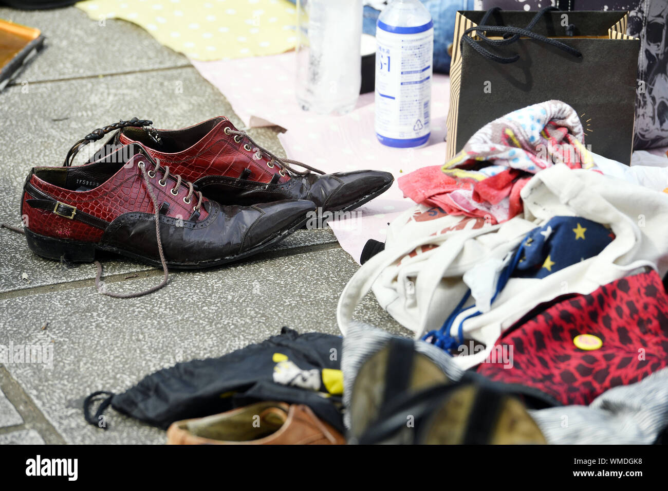 Yoyogi rockabilly dancers - Yoyogi Park Tokyo - Street Scene - Japan Stock Photo