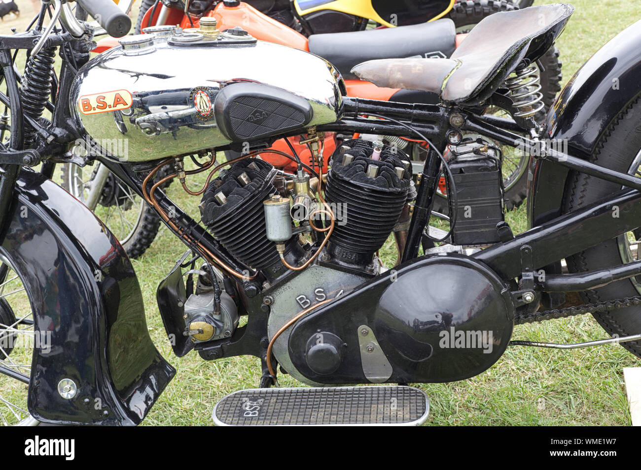 vintage british motorcycle