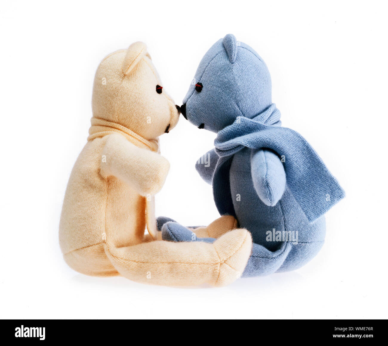 couple of teddy bears Stock Photo