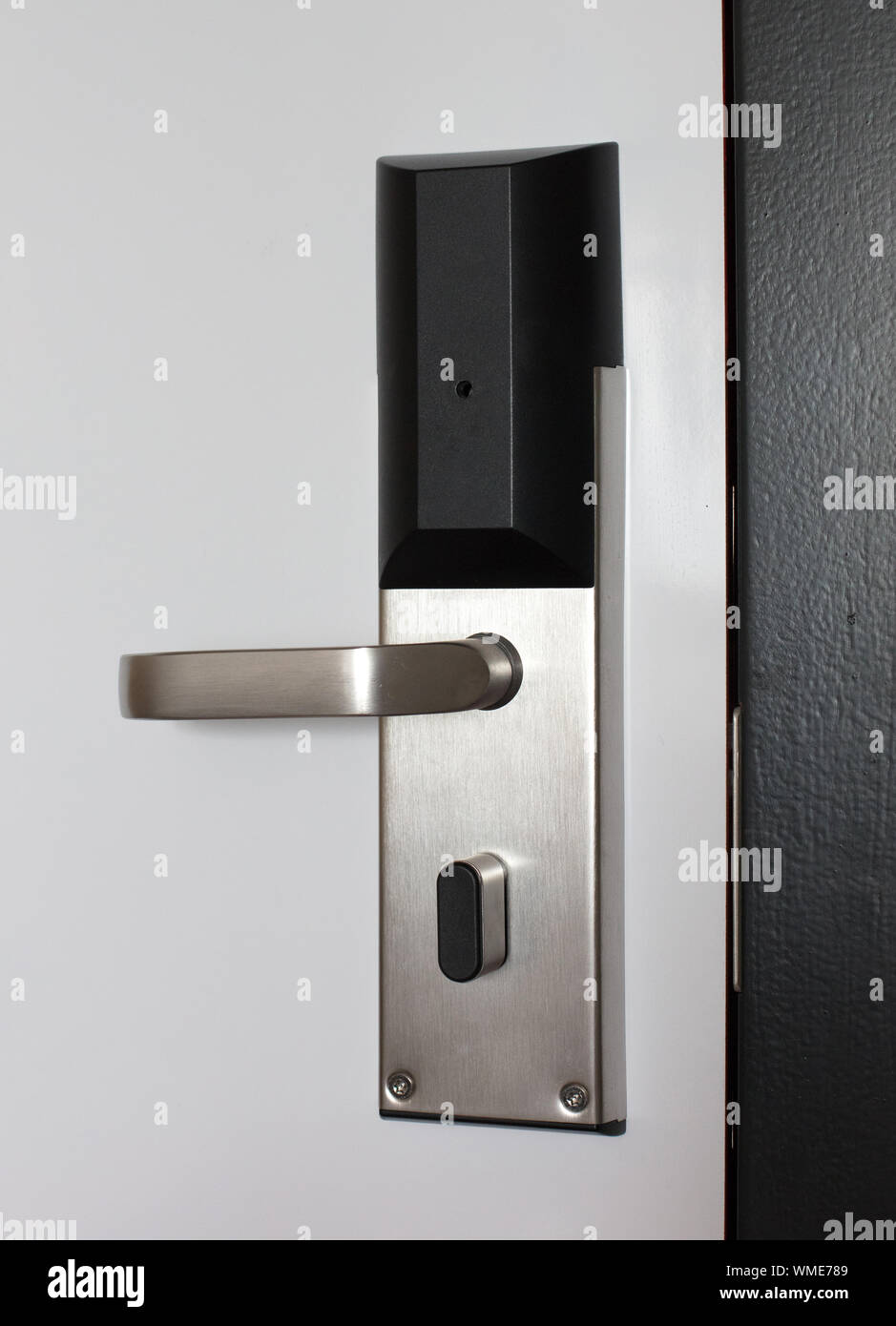 Hotel Door With Automatic Lock For Visitor Card The Netherlands