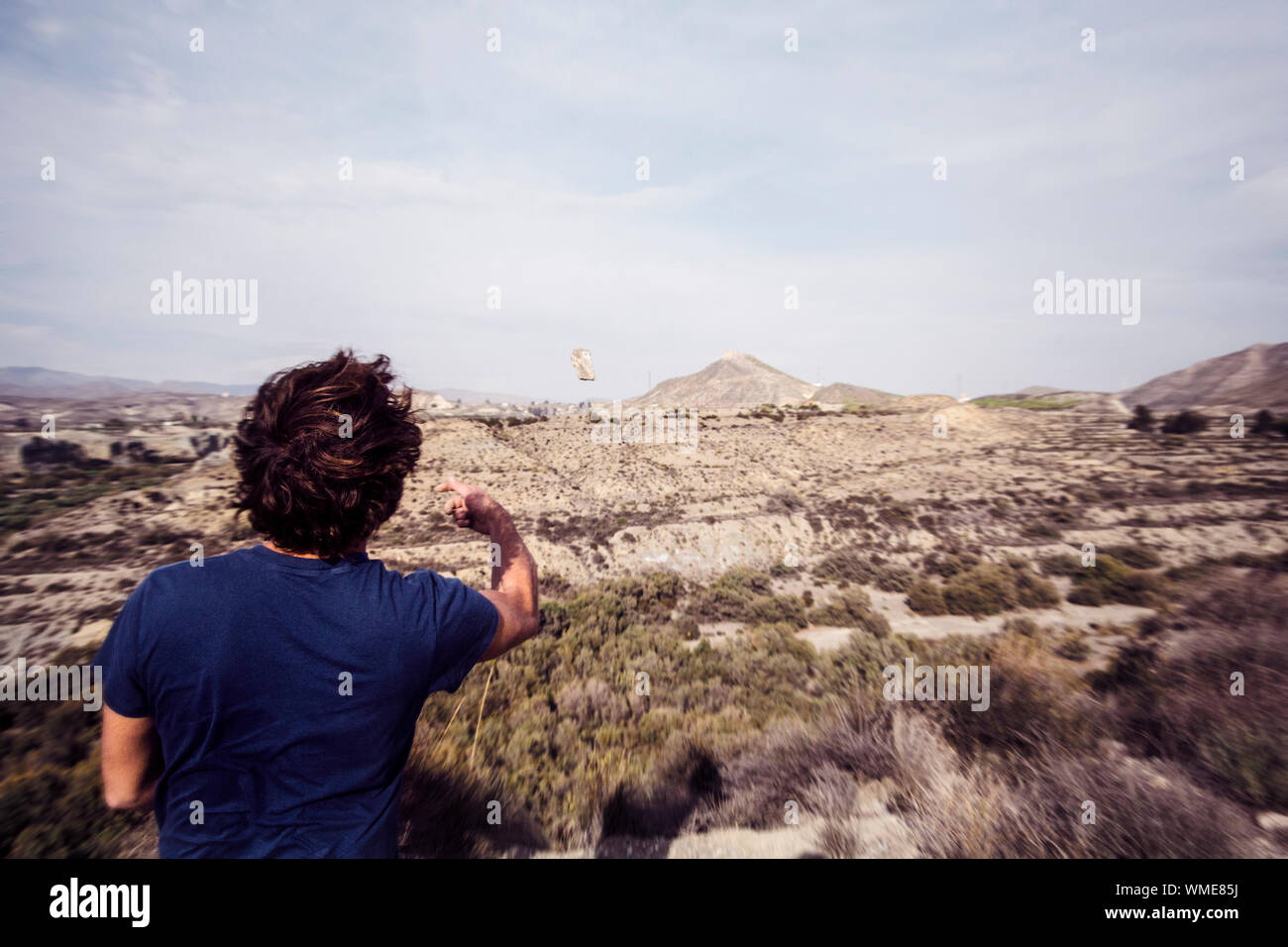 Throwing stone hires stock photography and images Alamy