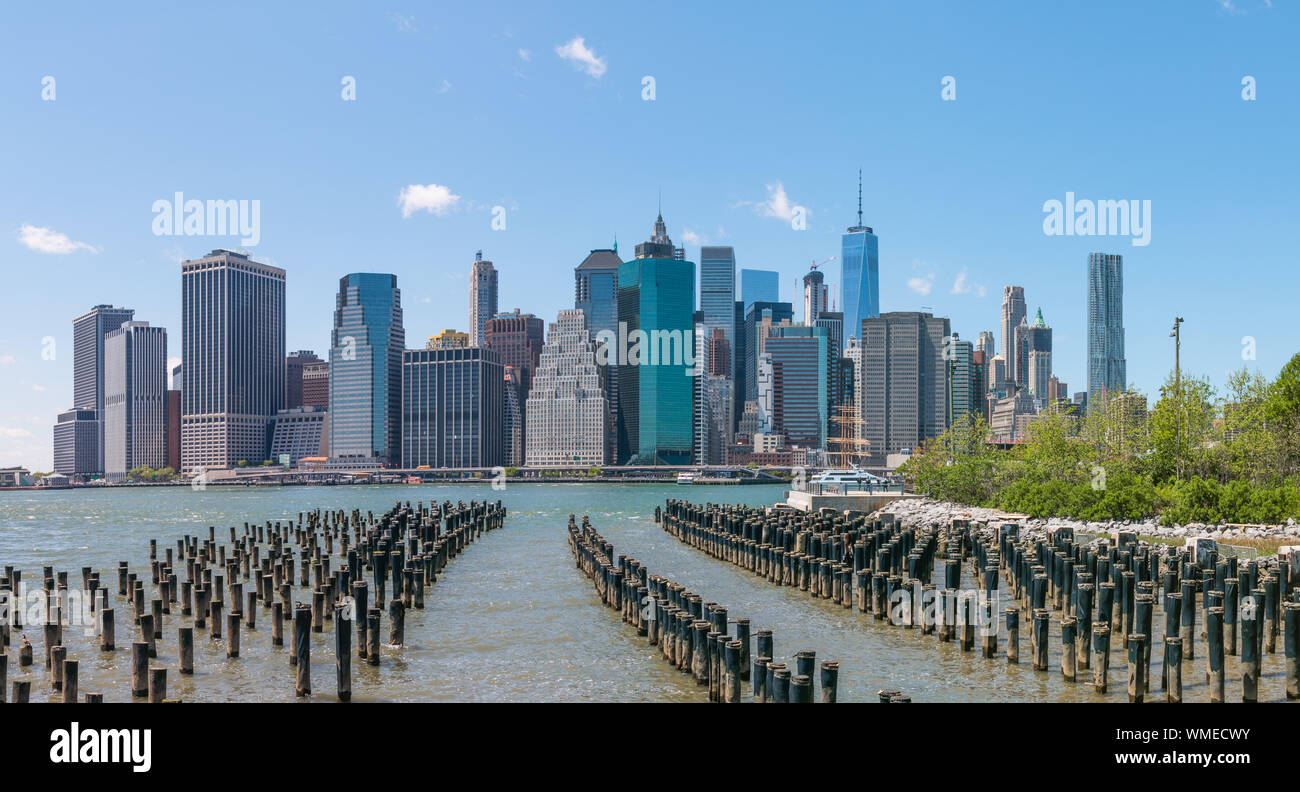 New York skyline Stock Photo