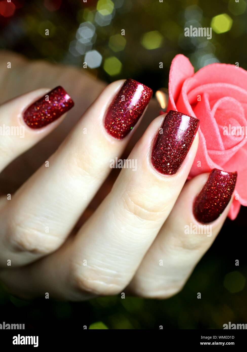 Rose nail polish hi-res stock photography and images - Alamy