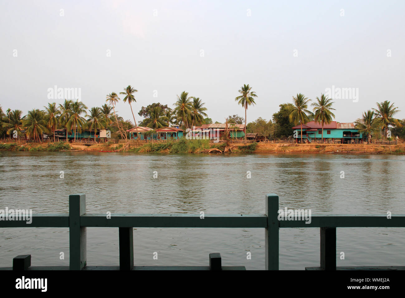 Khone Rivers mekong river on khone island (laos Stock Photo - Alamy