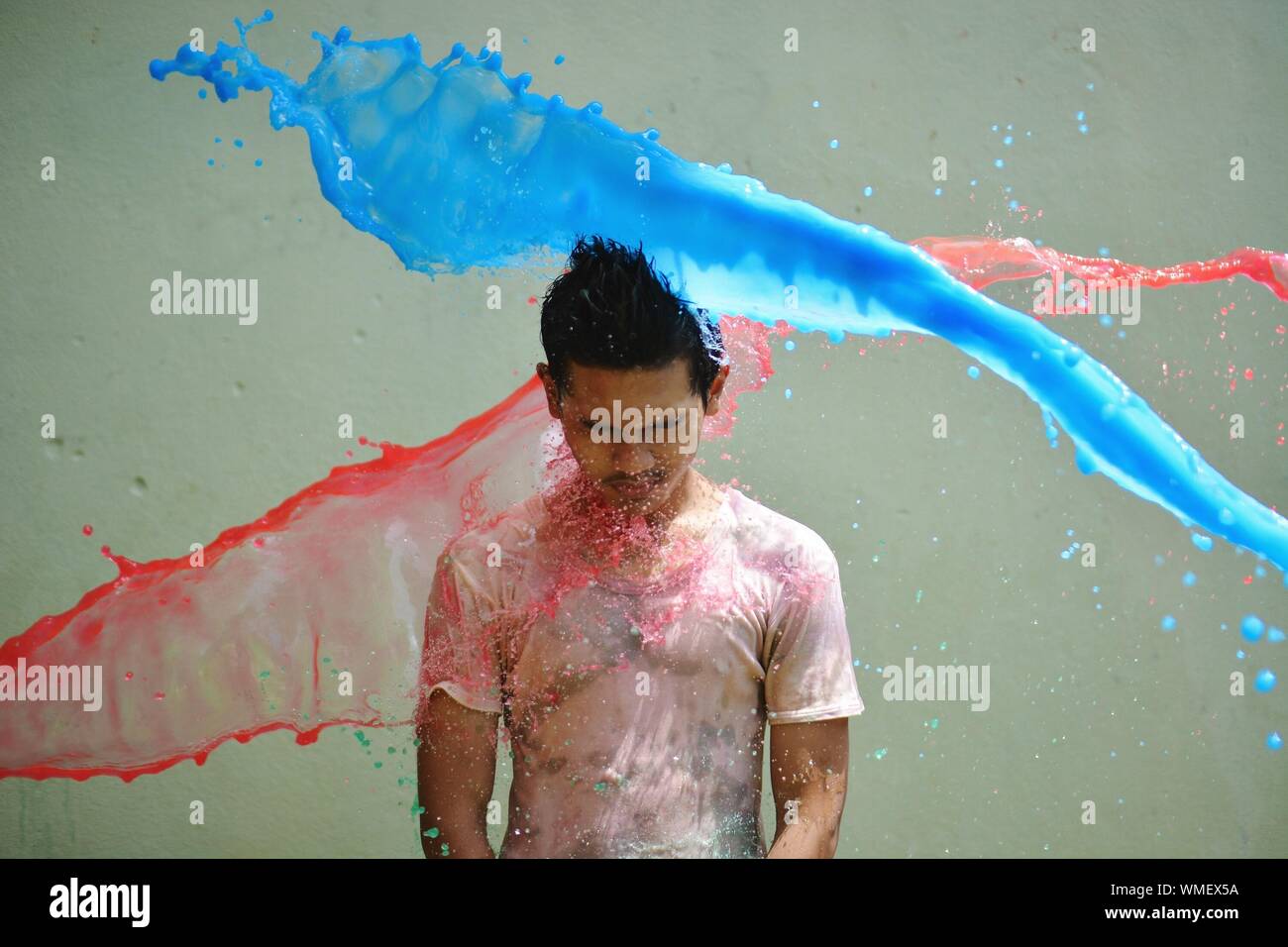 No man color hi-res stock photography and images - Alamy